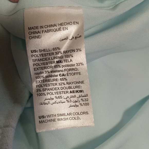 White house black market powder blue skirt size 4 - Picture 5 of 6